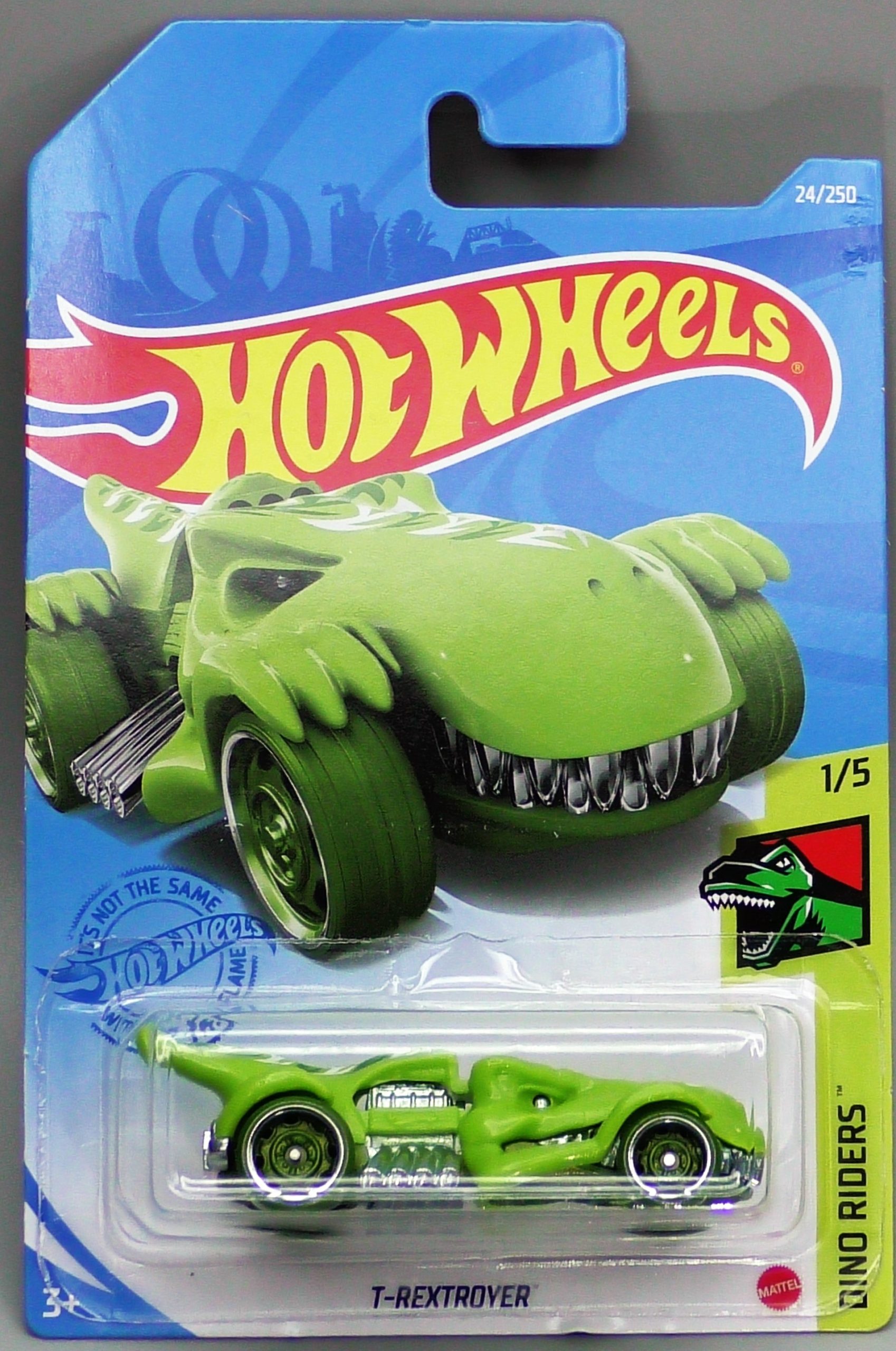 Hot Wheels T-Rextroyer, [Gold] 24/250 Dino Riders 1/5