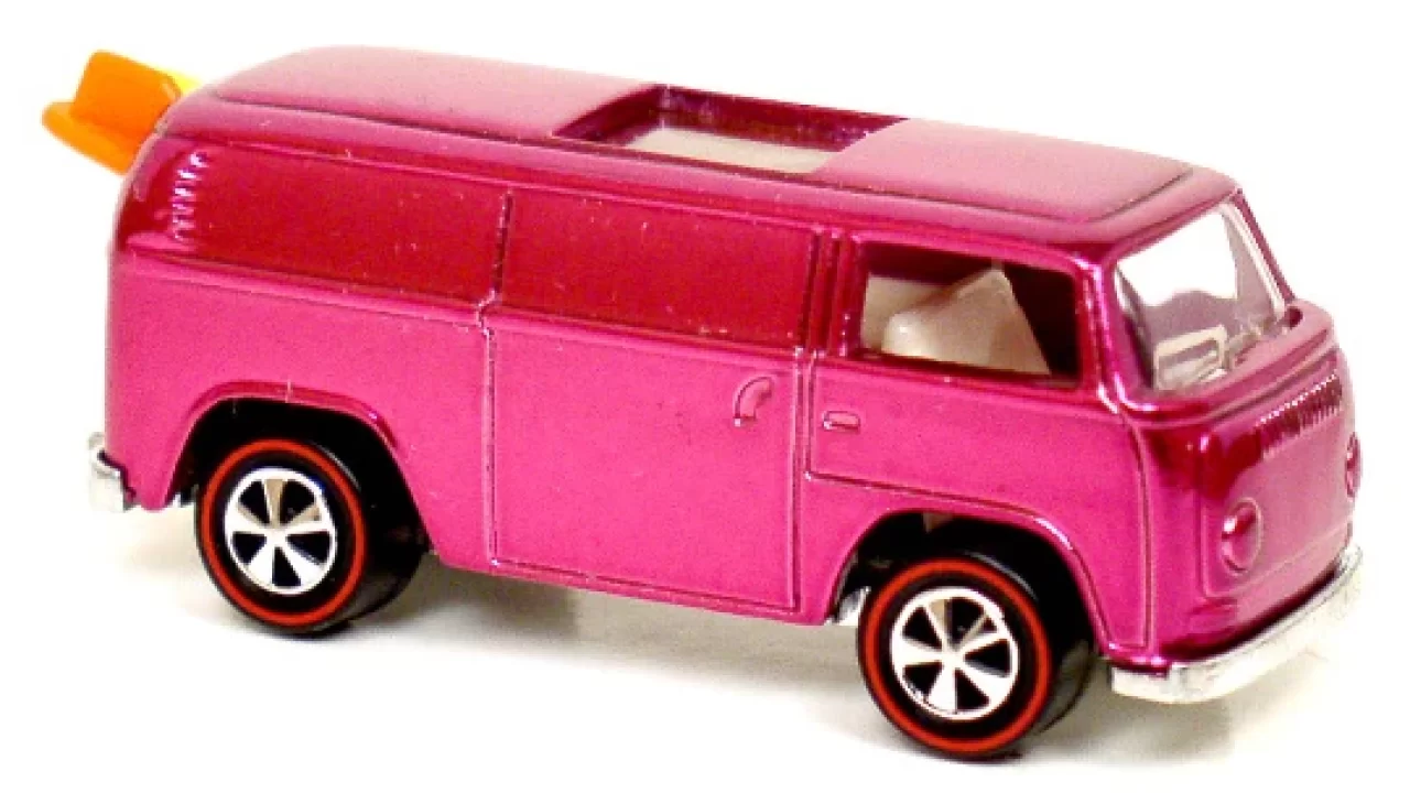 The Legendary Hot Wheels 1969 Pink Beach Bomb VW Bus and those that Followed After Hall s Guide for Hot Wheels Collectors